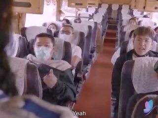 Xxx film tour autobus z cycate azjatyckie wezwanie dziewczyna oryginalny chińskie av x oceniono wideo z angielski zastąpić