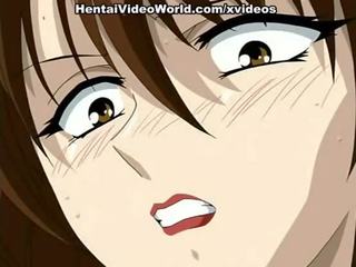 Affascinante ragazza contento da 3 striplings in swell hentai