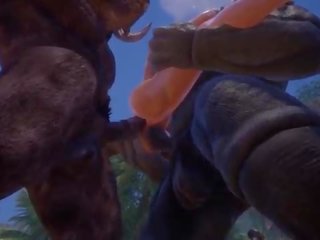 Monsters ととも​​に 馬 ディックス ファック ボインの ブロンド &vert; 大きい manhood モンスター &vert; 3d 大人 クリップ wildlife