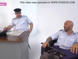 SUGARBABESTV&colon; Greeks police officer dirty movie